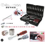 KS Tools Doppenset 1/4 Evolution 48-delig, Verzenden, Nieuw