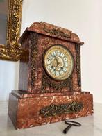 Klok - Marmer, Messing - 1850-1900