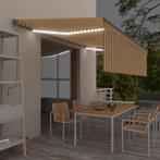 vidaXL Luifel automatisch rolgordijn LED windsensor 5x3 m, Tuin en Terras, Zonneschermen, Verzenden, Nieuw
