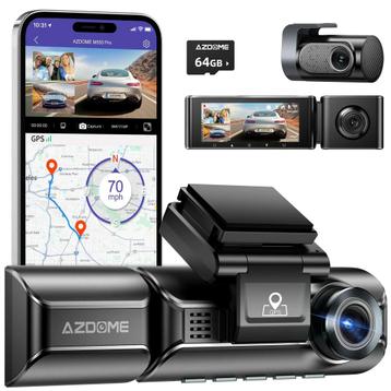 AZDome M550 Pro 3CH | 4K | Wifi | GPS | 64gb dashcam beschikbaar voor biedingen