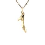 Gouden vintage hak hanger 14 krt, Ophalen of Verzenden, Nieuw