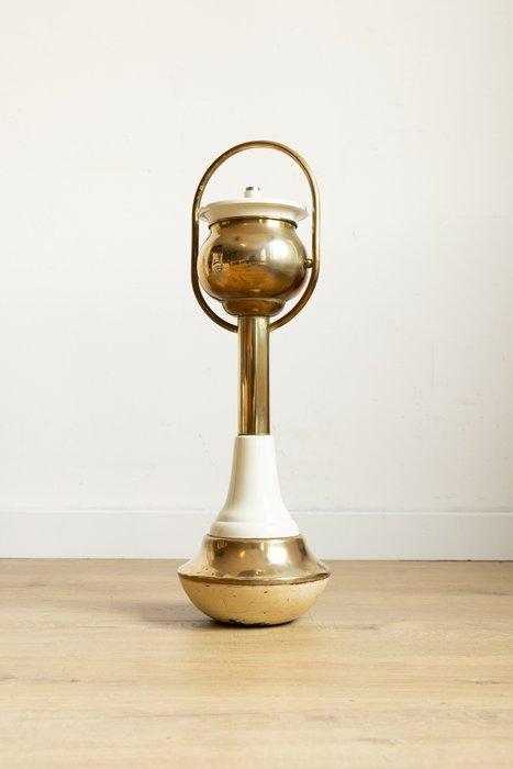 Asbak - Messing, Plastic, Antiek en Kunst, Curiosa en Brocante