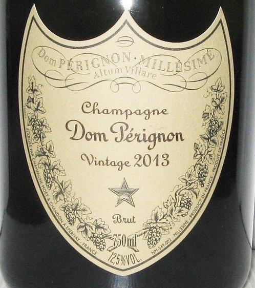 2013 Dom Pérignon - Champagne Brut - 1 Fles (0,75 liter), Verzamelen, Wijnen