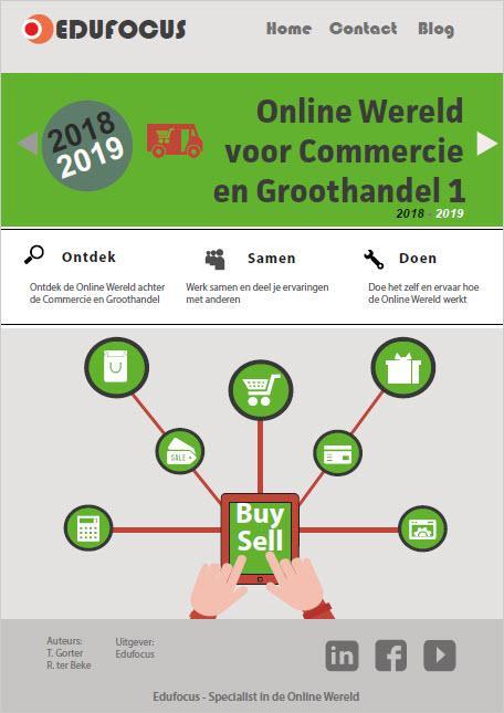 Online wereld voor commercie en groothandel 1  9789492442307, Boeken, Wetenschap, Zo goed als nieuw, Verzenden
