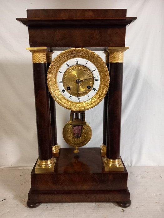 Klok - Antiek Hout, Brons, Messing - 1800-1850, Antiek en Kunst, Antiek | Klokken