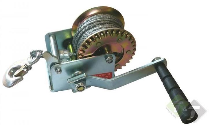 Handlier 600Lbs(270KG) - 10 Mtr kabel + Haak - Aanhangerlier, Doe-het-zelf en Verbouw, Overige Doe-het-zelf en Verbouw, Nieuw