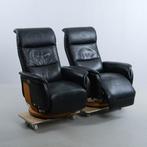 Ekornes - Fauteuil (2) - Stressless recliner - Leder, Hout