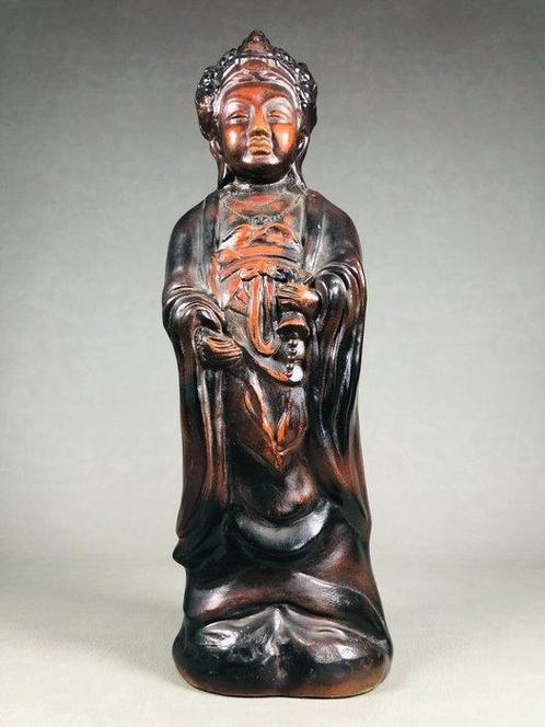 Standing statue of Kannon Bodhisattva  made by Toyama, Antiek en Kunst, Antiek | Overige Antiek