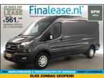 Ford Transit L3H2 Trend NIEUW 130PK BPM Vrij Airco €561pm, Nieuw, Ford, Zilver of Grijs, Lease