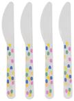 HEMA Plastic messen herbruikbaar - confetti - 4 stuks sale