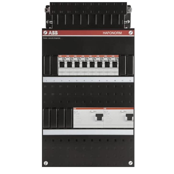 ABB uitbreidingsgroepenkast 3 fase 2 aardlekschakelaars 4, Doe-het-zelf en Verbouw, Elektra en Kabels, Ophalen of Verzenden