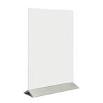 Tafeldisplay menukaarthouder | Acryl/RVS | A4, Verzenden, Nieuw in verpakking
