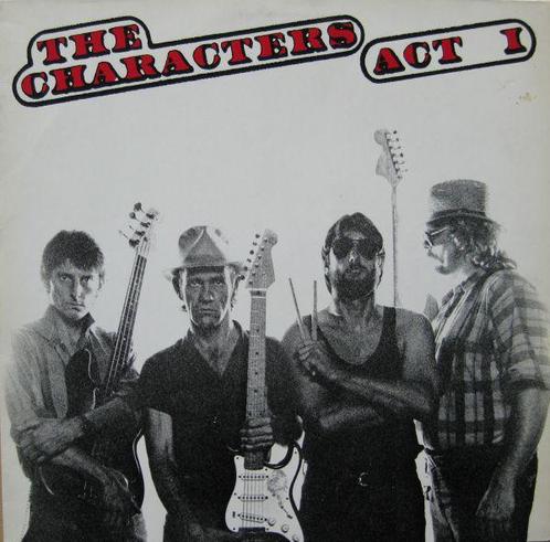 LP gebruikt - The Characters  - Act I WHITE VINYL, Cd's en Dvd's, Vinyl | Rock, Zo goed als nieuw, Verzenden