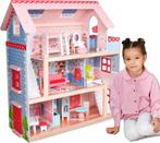 Houten Poppenhuis-Groot: XL(60 x70x30cm), voor 5.11/13cm, Verzenden, Nieuw