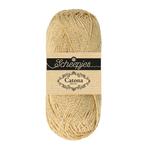 Scheepjes Catona Shine - 404 English Tea - Gold - Katoenga, Hobby en Vrije tijd, Breien en Haken, Ophalen of Verzenden, Nieuw