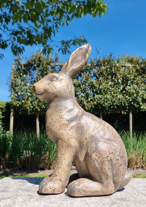 Beeldje - A proud hare - mgo, Antiek en Kunst, Kunst | Designobjecten