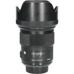Tweedehands Sigma 50mm f/1.4 DG HSM Art Nikon CM4603, Audio, Tv en Foto, Fotografie | Lenzen en Objectieven, Ophalen of Verzenden