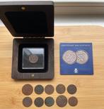 Nederland, VOC. 1734/1792 Lot van VOC munt in capsule/houder
