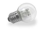 Led lamp Warm wit | Heldere kap | 1 watt - IP65, Led-lamp, Minder dan 30 watt, Nieuw, E27 (groot)