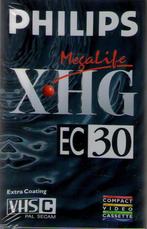 Philips Megalife XHG EC30 VHS-C Camcorder Videocassette 30 M, Verzenden, Nieuw