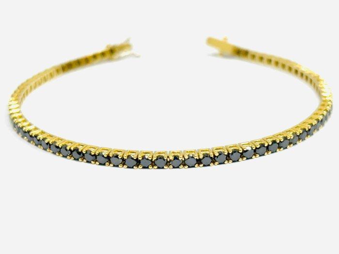 Armband - 18 karaat Geel goud - 8.15ct. tw. Diamant, Sieraden, Tassen en Uiterlijk, Armbanden