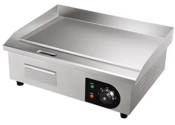 22 Inch Commerciële RVS Elektrische Bakplaat Instelbare Temp beschikbaar voor biedingen