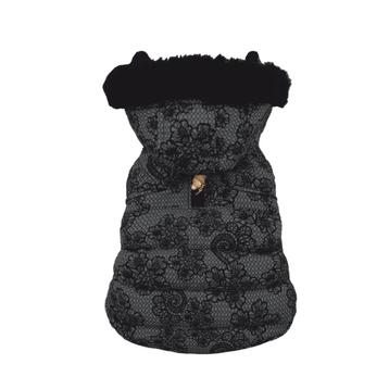 Croci Hondenjas Lacy Gevoerd Donkergrijs - 30 CM (452270) beschikbaar voor biedingen