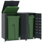 vidaXL Containerberging 2 containers 138x79x117 cm staal, Doe-het-zelf en Verbouw, Verzenden, Nieuw