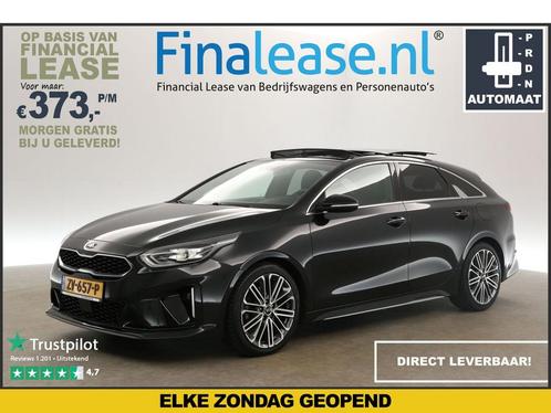 Kia ProCeed 1.4 T-GDI GT-PlusLine 141PK Marge AUT Cam €373pm, Auto's, Kia, Lease, Automaat, Stationwagon, Benzine, Zwart, Verzenden