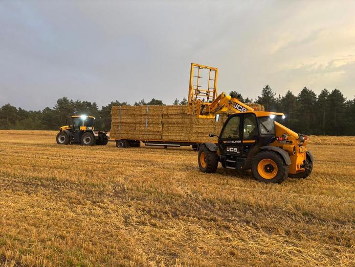 GMP+ Tarwe en Gerste stro - gesneden en ongesneden, Dieren en Toebehoren, Dierenvoeding, Vee, Ophalen of Verzenden