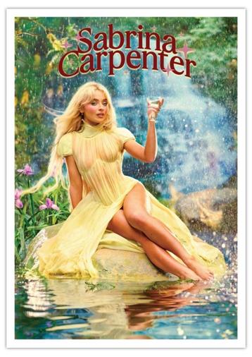 Posters - Poster Carpenter, Sabrina - Sabrina Carpenter beschikbaar voor biedingen