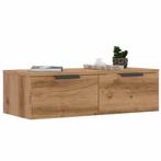 vidaXL Wandkast 68x30x20 cm bewerkt hout artisanaal, Verzenden, Nieuw