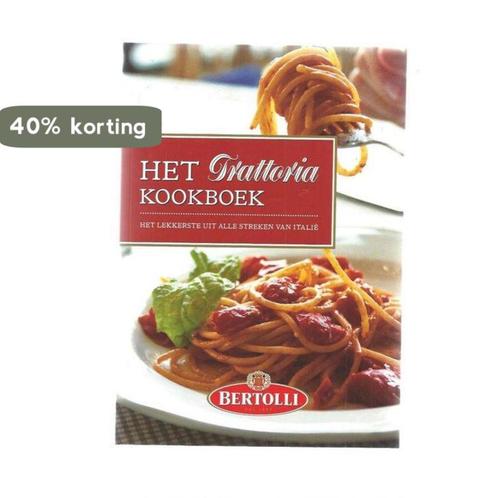 HET TRATTORIA KOOKBOEK - BERTOLLI 8717125150351 Bertolli, Boeken, Overige Boeken, Zo goed als nieuw, Verzenden