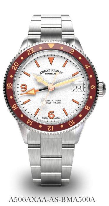 Armand Nicolet - VS1 GMT - Zonder Minimumprijs - A506XVAA, Sieraden, Tassen en Uiterlijk, Horloges | Heren