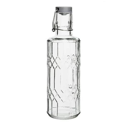 Olympia geo glazen waterfles met stop | 640 ml | (6 stuks), Zakelijke goederen, Horeca | Overige, Verzenden