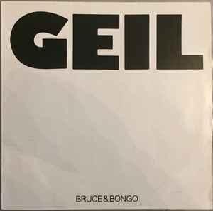 12 inch gebruikt - Bruce &amp; Bongo - Geil, Cd's en Dvd's, Vinyl Singles, Zo goed als nieuw, Verzenden
