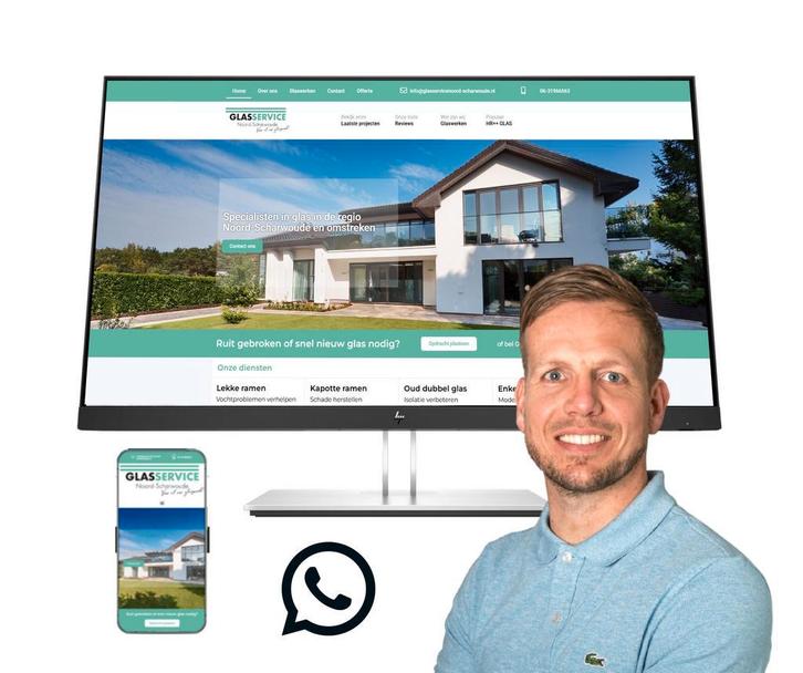 Website nodig? Laten we kennismaken! Neem direct contact op!, Diensten en Vakmensen, Webdesigners en Hosting, Domeinregistratie