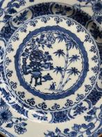 Fijn Blauw Wit Bord - Bord - Zeldzaam Blauw Wit Bord -
