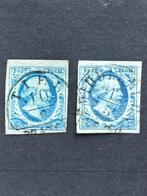 Nederland 1852 - Koning Willem III met halfrond Tiel A en, Gestempeld