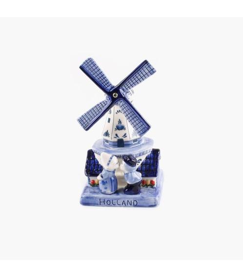 Stellingmolen kuspaar 14x9 cm Holland - delftsblauw, Kleding | Heren, Schoenen, Nieuw, Ophalen of Verzenden
