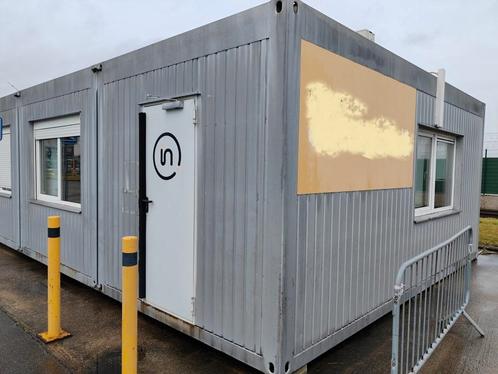 Gebruikte kantoor unit - 4 units van 6x3 - totaal 6x12 -, Doe-het-zelf en Verbouw, Bouwketen en Schaftketen, Gebruikt
