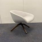 Design fauteuil B&B Italia,  licht grijs - hout