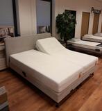 Showmodel Elektrische Box set | 180x200 | Tempur Matrassen, Huis en Inrichting, Slaapkamer | Boxsprings, Crème, Ophalen of Verzenden
