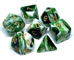 Polydice set - Green Hag, Vijf spelers of meer, Verzenden, Nieuw