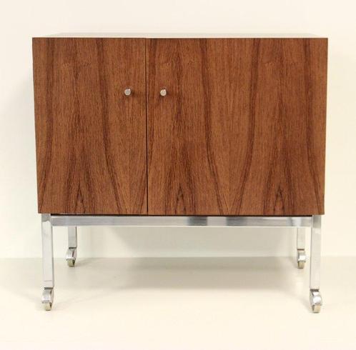 Dressoir - Chrome Steel - Sideboard Bar Kommode, Antiek en Kunst, Kunst | Designobjecten