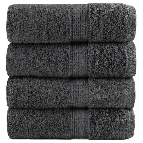 vidaXL Gastendoekjes SOLUND 4 st 600 g/m² 30x50 cm, Huis en Inrichting, Badkamer | Badtextiel en Accessoires, Nieuw, Verzenden