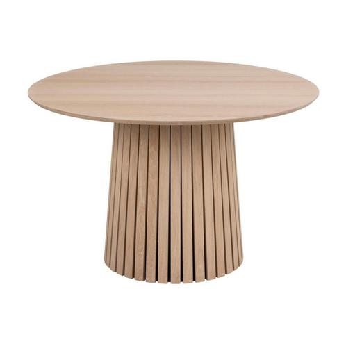 *WOONWINKEL* Ronde Eettafel Eiken Modern, Huis en Inrichting, Tafels | Eettafels, Nieuw, Verzenden