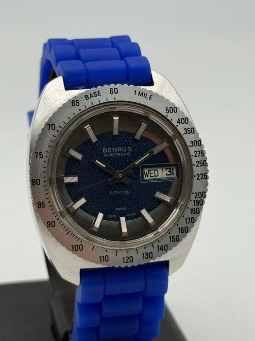 Benrus - electronic grand prix citation 70s - Zonder, Sieraden, Tassen en Uiterlijk, Horloges | Heren