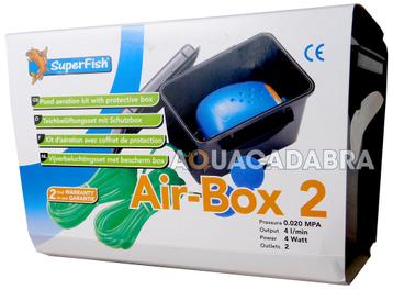 Superfish air box 2 - luchtpomp voor vijver en aquarium