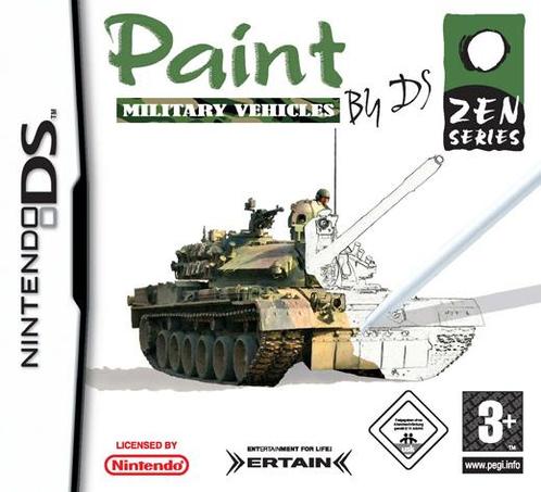 Paint By Ds Military Vehicles-Standaard (NDS) Gebruikt, Spelcomputers en Games, Games | Nintendo DS, Zo goed als nieuw, Ophalen of Verzenden